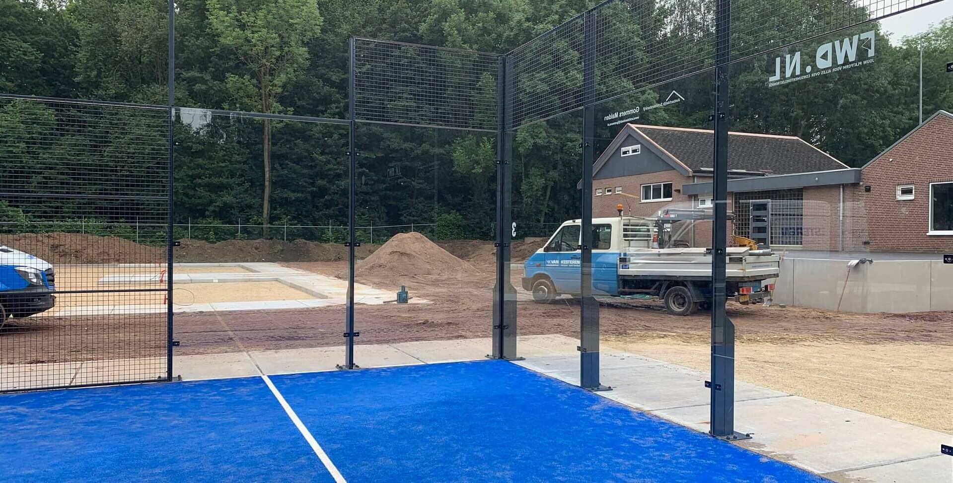 Gehard glas padelbaan