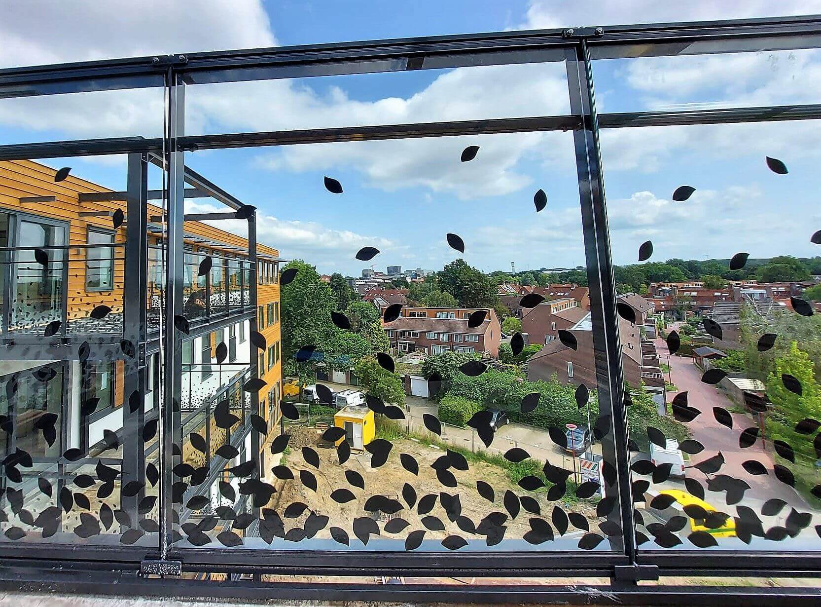 Zeefdruk glas Nieuwegein